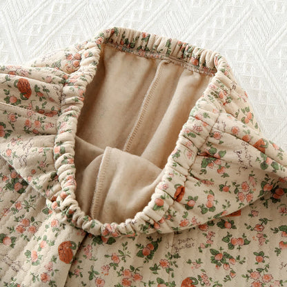 Brighthowl Vintage Rose Garden Cotton Loungewear Set