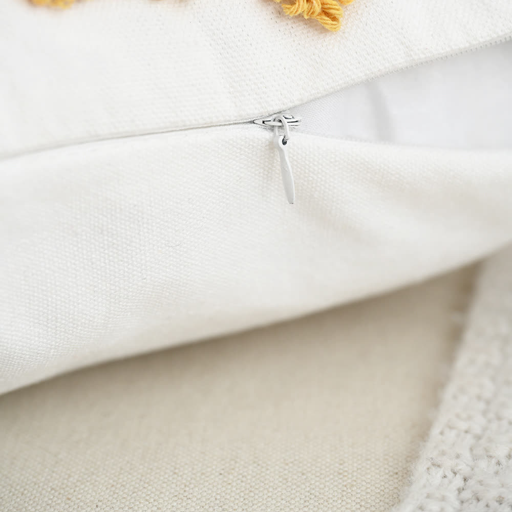 Brighthowl Halloween Tufted Decorative Throw Pillow