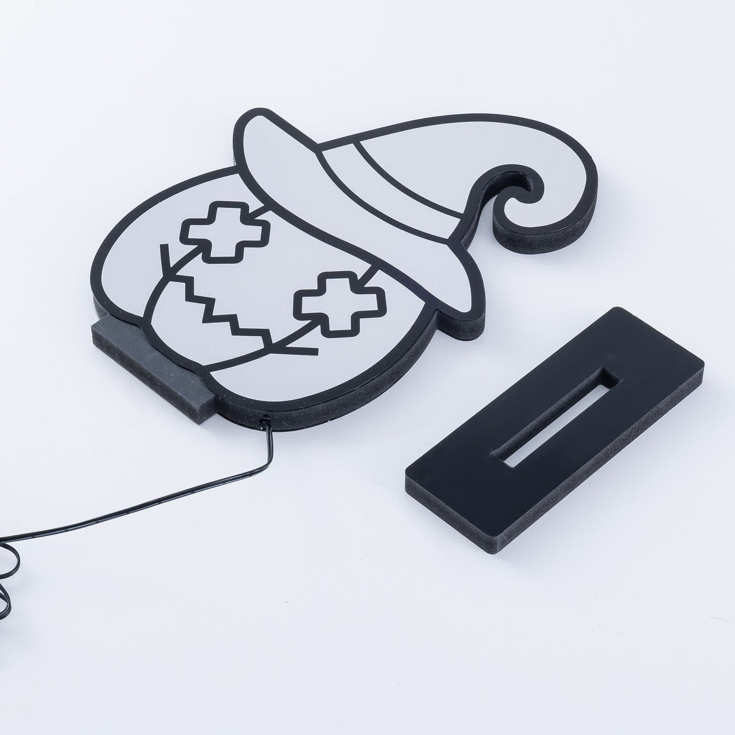 Brighthowl Halloween Infinity Lights Pumpkin with Hat