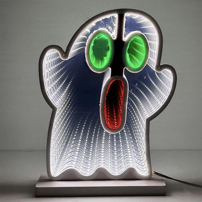 Brighthowl Halloween Funny Demon 3D Infinity Lights