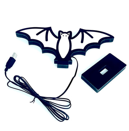 Brighthowl Halloween 3D Bat Infinity Lights