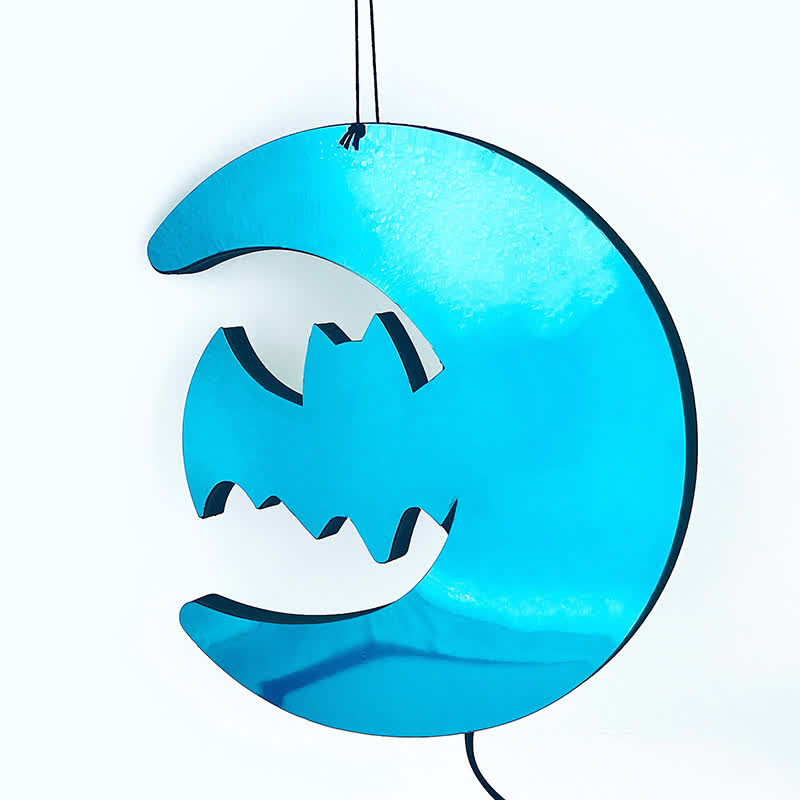 Brighthowl 3D Bat Infinity Lights Hanging Decoration