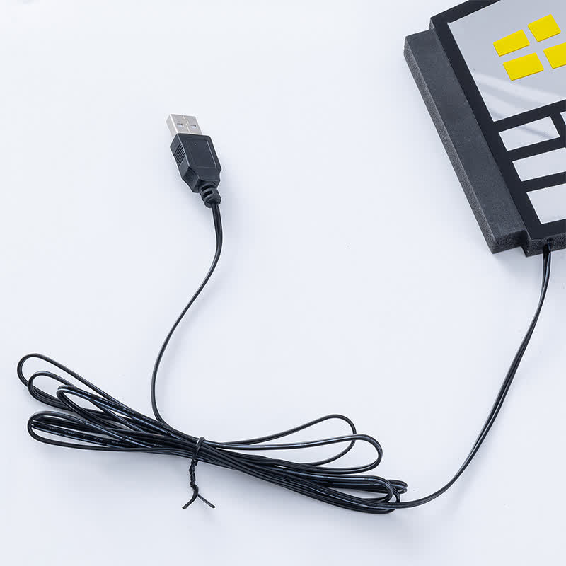 Brighthowl 3D House Infinity Lights Halloween Decoration