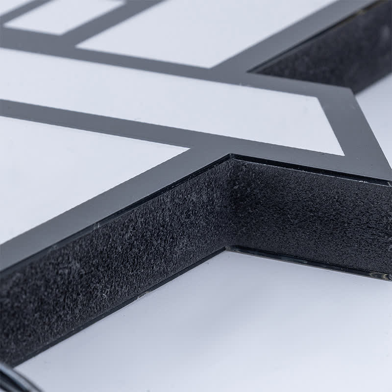 Brighthowl 3D House Infinity Lights Halloween Decoration