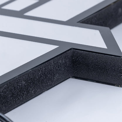 Brighthowl 3D House Infinity Lights Halloween Decoration