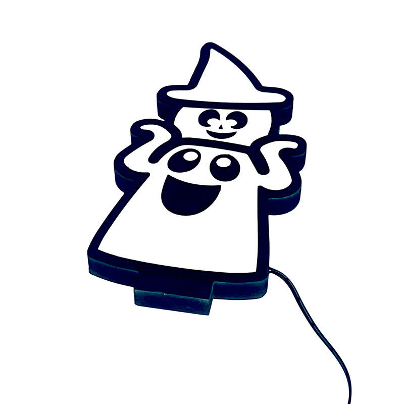 Brighthowl Halloween Funny Ghost Infinity Lights