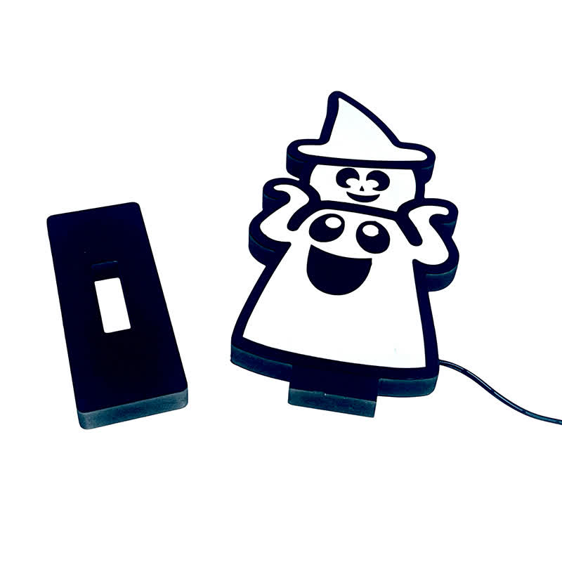 Brighthowl Halloween Funny Ghost Infinity Lights