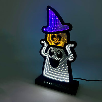 Brighthowl Halloween Funny Ghost Infinity Lights