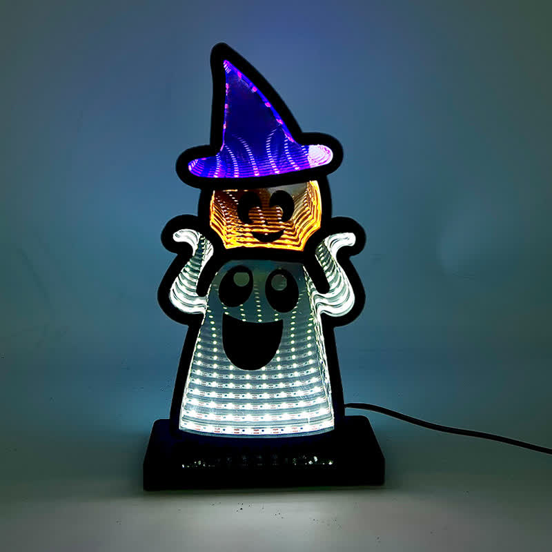 Brighthowl Halloween Funny Ghost Infinity Lights