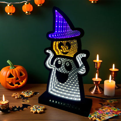Brighthowl Halloween Funny Ghost Infinity Lights