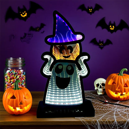 Brighthowl Halloween Funny Ghost Infinity Lights
