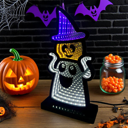 Brighthowl Halloween Funny Ghost Infinity Lights