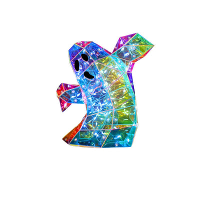 Brighthowl 3D Ghost Infinity Lights Halloween Decoration