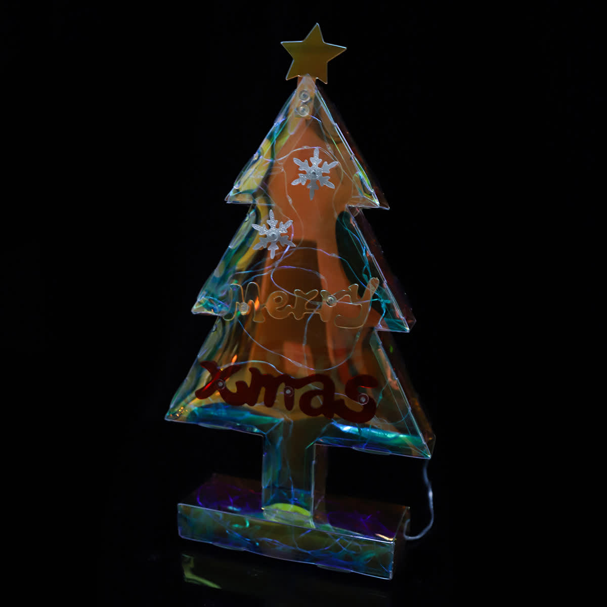 Brighthowl 3D Christmas Tree Infinity Lights Decoration