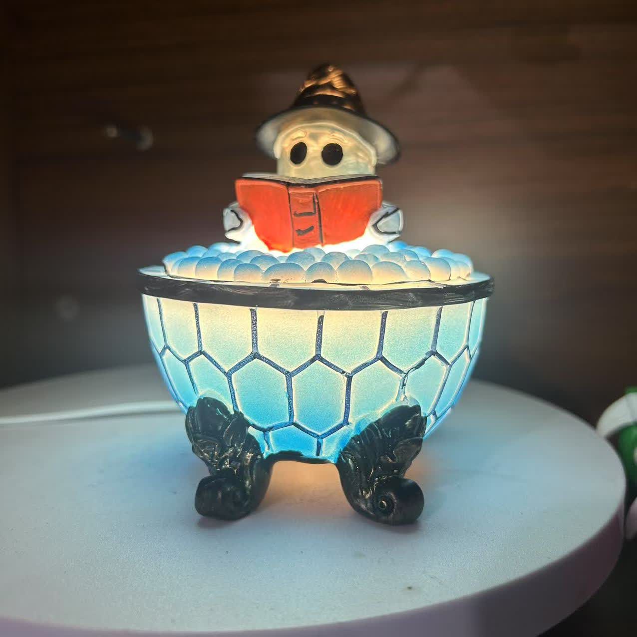 Brighthowl Halloween Ghost Reading Light Decoration