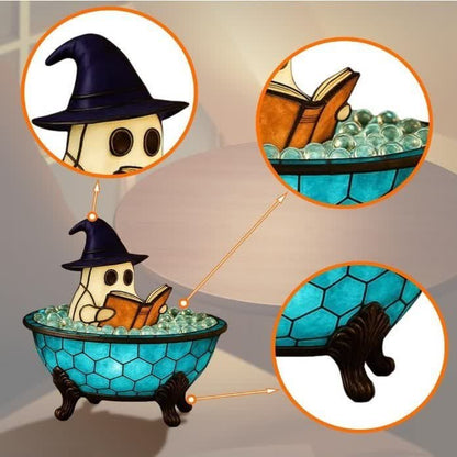 Brighthowl Halloween Ghost Reading Light Decoration