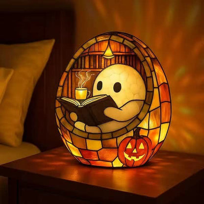 Brighthowl Halloween Ghost Reading Light Decoration