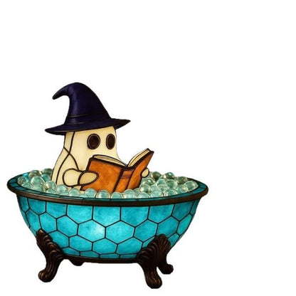 Brighthowl Halloween Ghost Reading Light Decoration