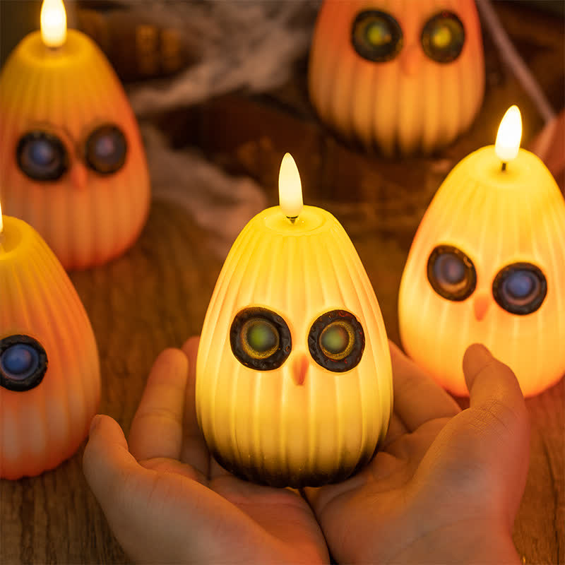Brighthowl Halloween Owl Night Light Decoration