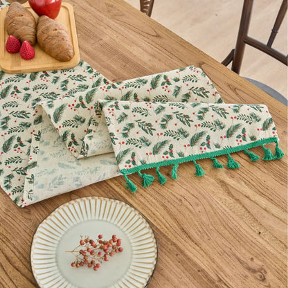 Brighthowl Pine Needle Berry Table Runner