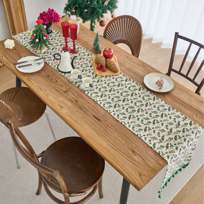 Brighthowl Pine Needle Berry Table Runner