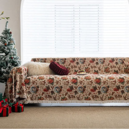 Brighthowl Christmas Crystal Ball Sofa Throw Blanket