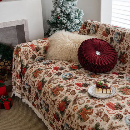 Brighthowl Christmas Crystal Ball Sofa Throw Blanket