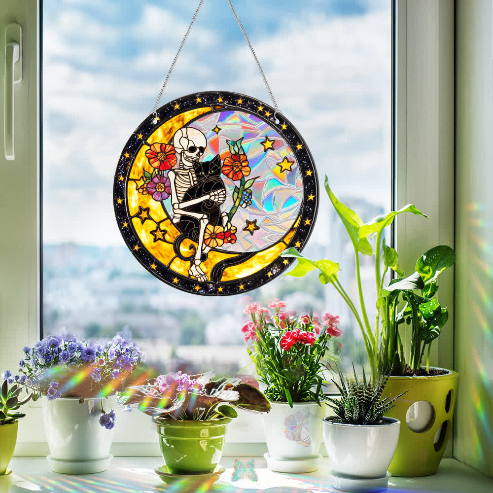 Brighthowl Halloween Acrylic Window Hanging Ornament