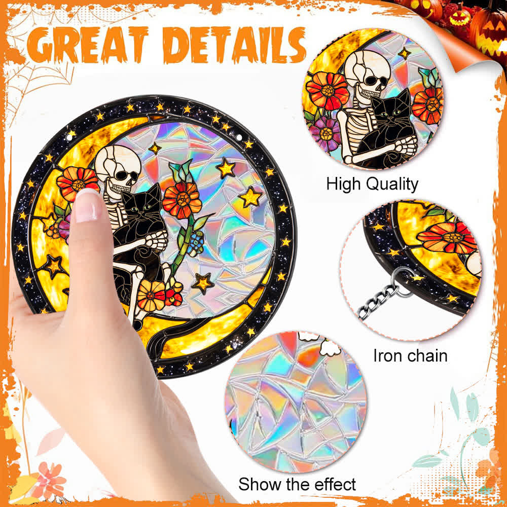 Brighthowl Halloween Acrylic Window Hanging Ornament