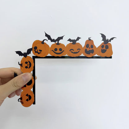 Brighthowl ti Pumpkin Bat Door Corner Decoration