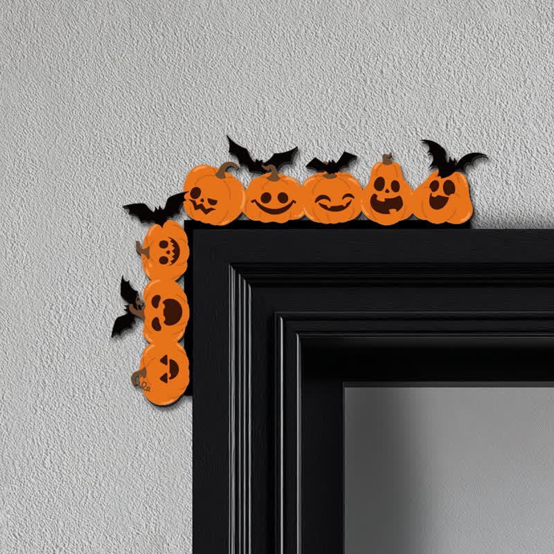Brighthowl ti Pumpkin Bat Door Corner Decoration