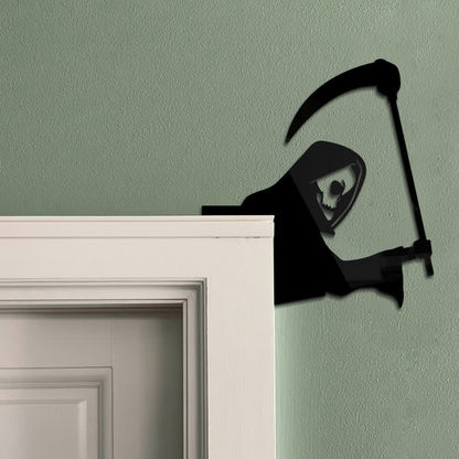 Brighthowl Grim Reaper Door Frame Halloween Decoration