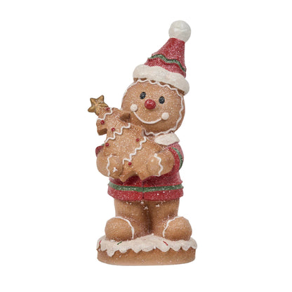 Brighthowl Christmas Gingerbread Man Decorative Home Ornament