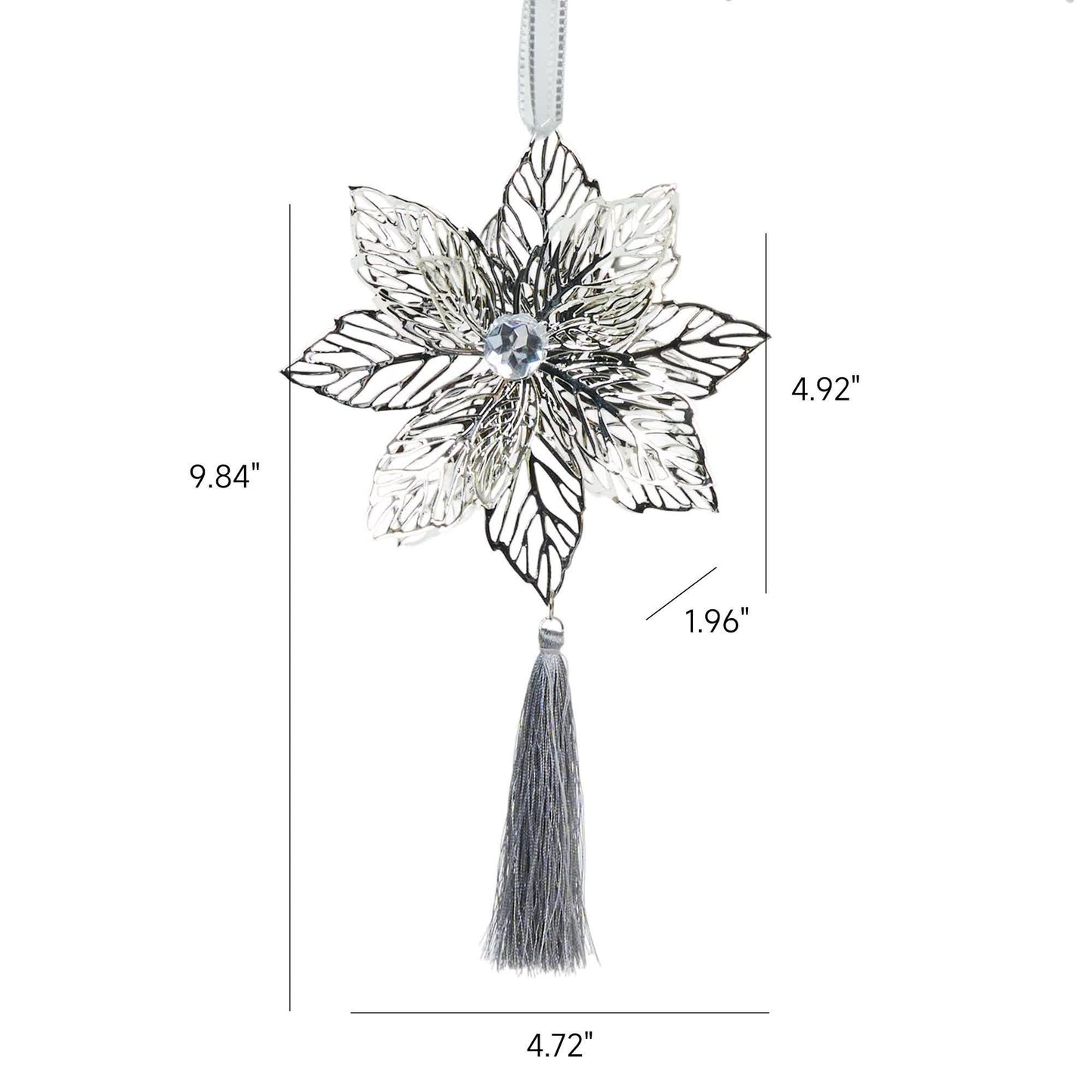 Brighthowl Iron Snowflake Ornament Christmas Tree Decor