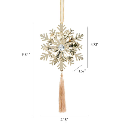 Brighthowl Iron Snowflake Ornament Christmas Tree Decor