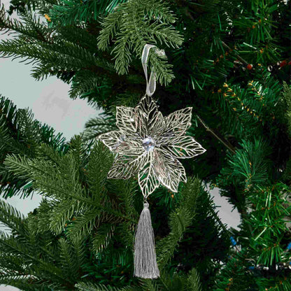 Brighthowl Iron Snowflake Ornament Christmas Tree Decor