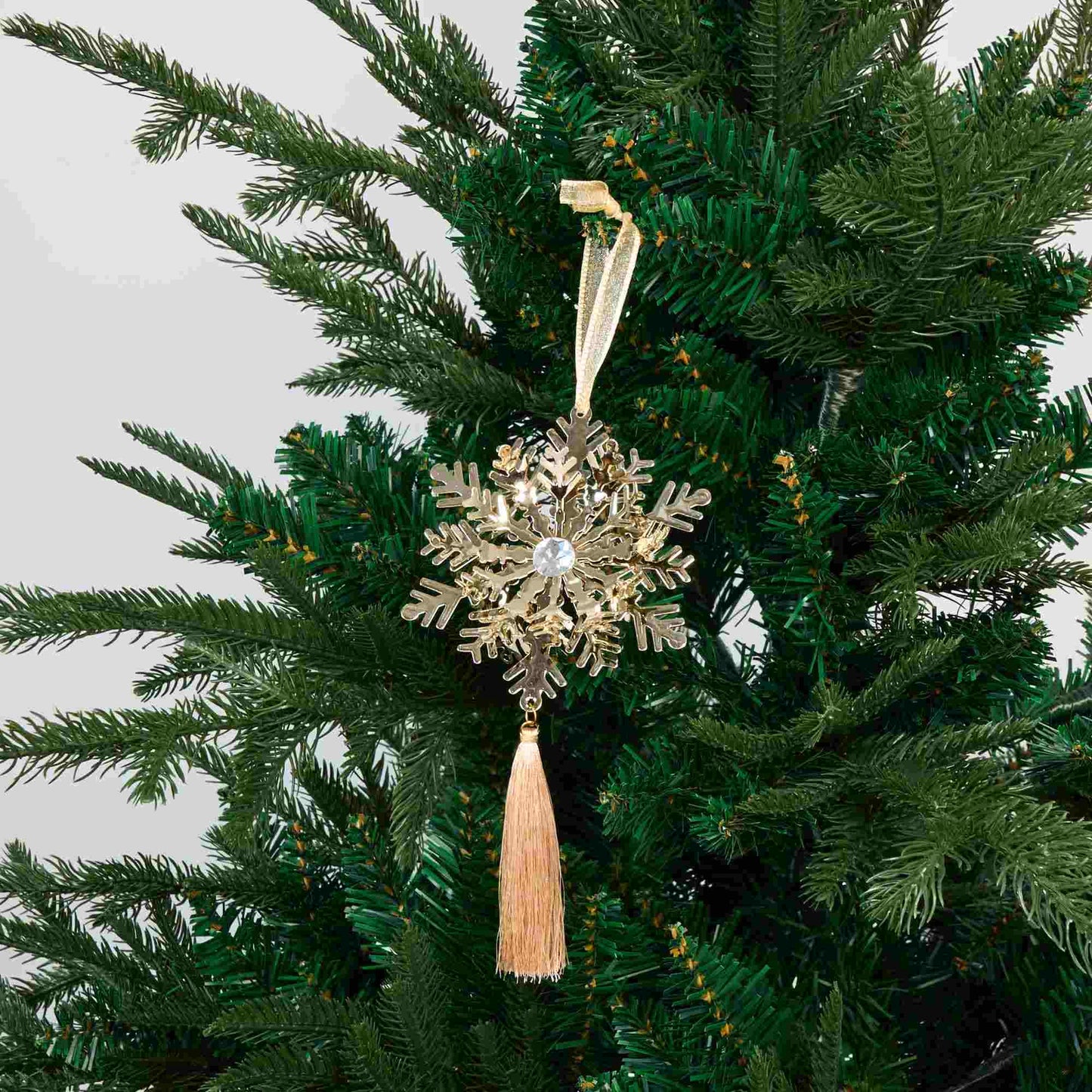 Brighthowl Iron Snowflake Ornament Christmas Tree Decor