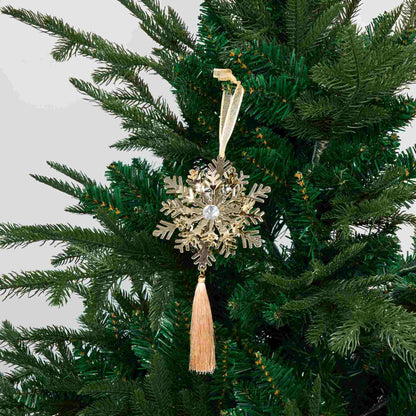 Brighthowl Iron Snowflake Ornament Christmas Tree Decor