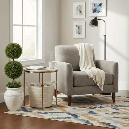 Brighthowl Artificial Boxwood Topiary Ball in Pot