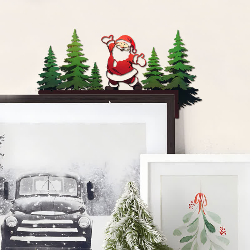 Brighthowl Christmas Door Frame Corner Ornament