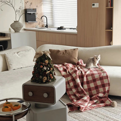 Brighthowl Christmas Plaid Double-Sided Blanket