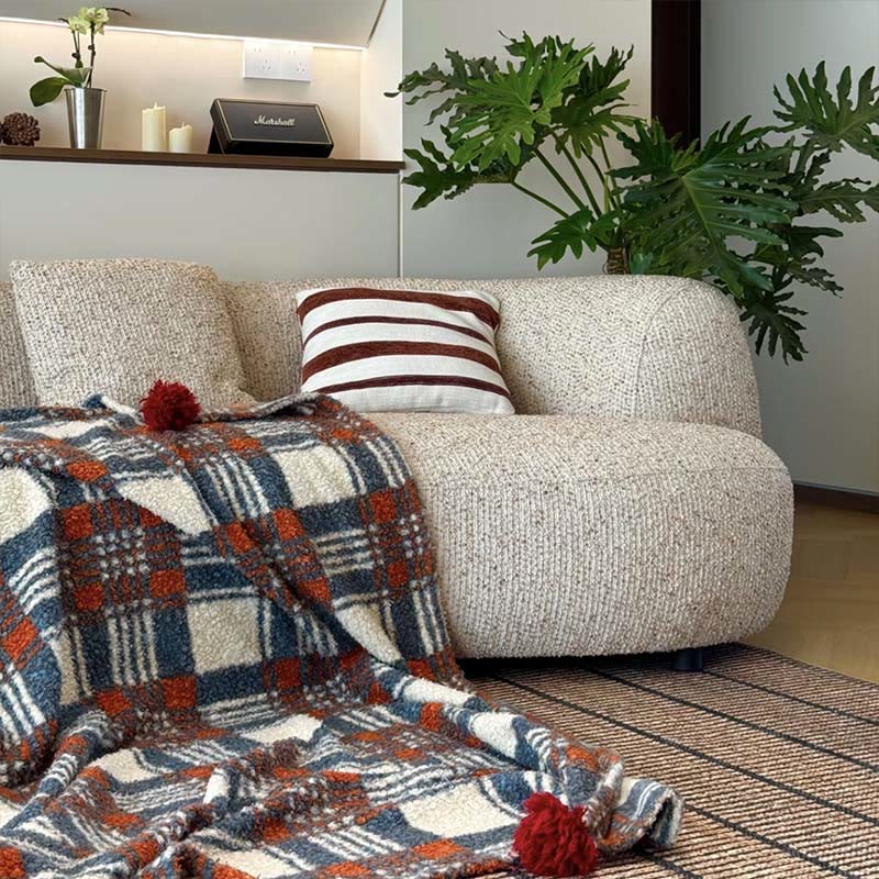 Brighthowl Christmas Plaid Double-Sided Blanket