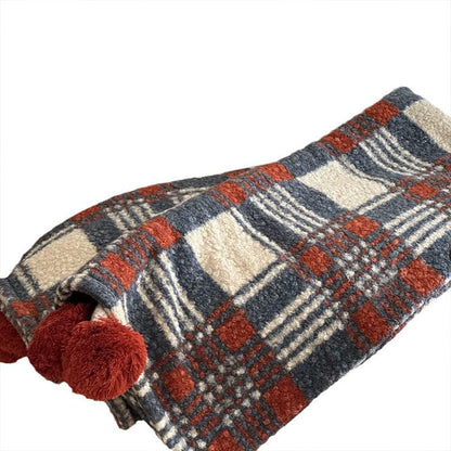 Brighthowl Christmas Plaid Double-Sided Blanket