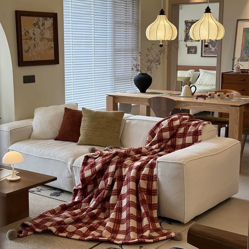 Brighthowl Christmas Plaid Double-Sided Blanket