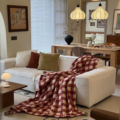 Brighthowl Christmas Plaid Double-Sided Blanket