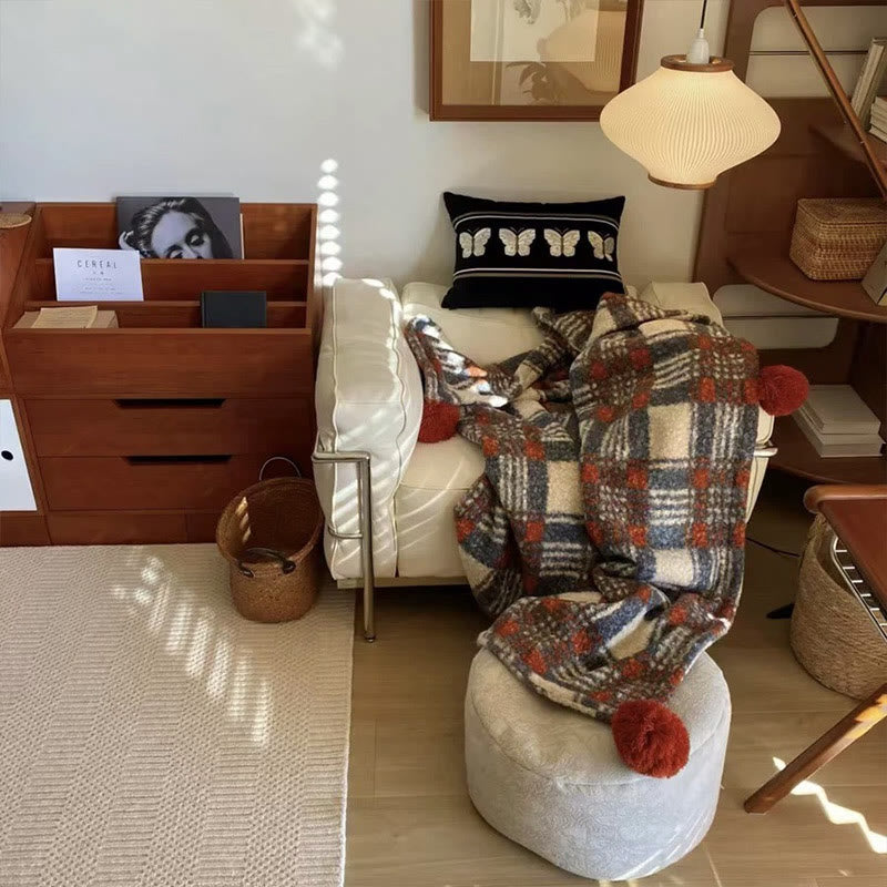 Brighthowl Christmas Plaid Double-Sided Blanket