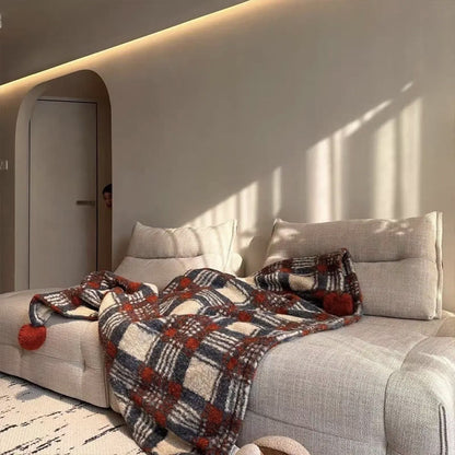 Brighthowl Christmas Plaid Double-Sided Blanket