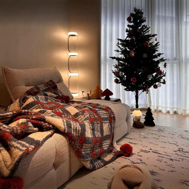 Brighthowl Christmas Plaid Double-Sided Blanket