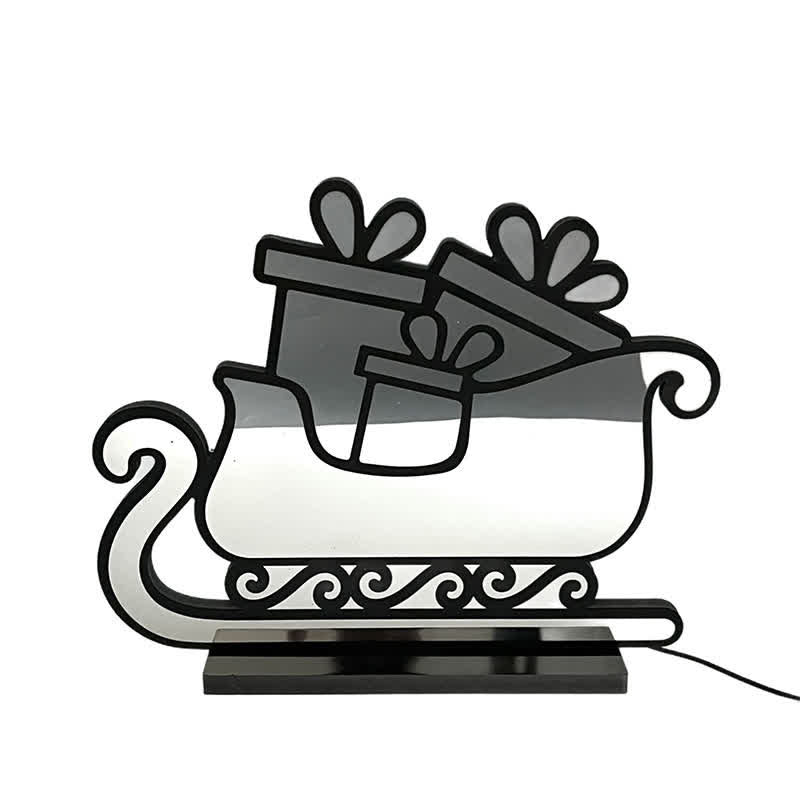 Brighthowl Christmas Sleigh 3D Tunnel Light