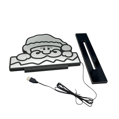 Brighthowl3D Santa Face Christmas Night Lamp